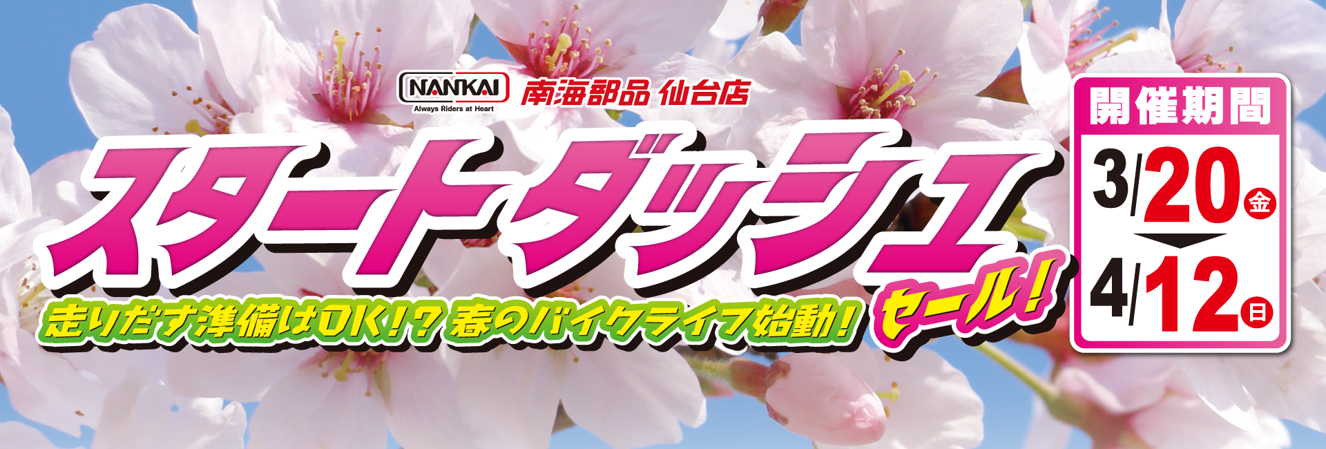 スタートダッシュセール